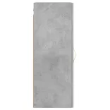 betonszürke fali szekrény 34,5 x 34 x 90 cm