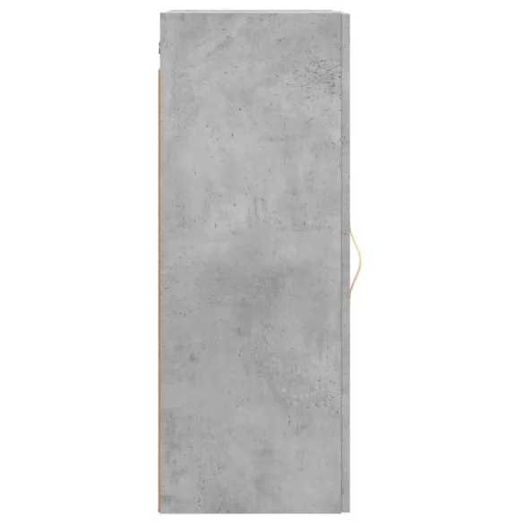 betonszürke fali szekrény 34,5 x 34 x 90 cm