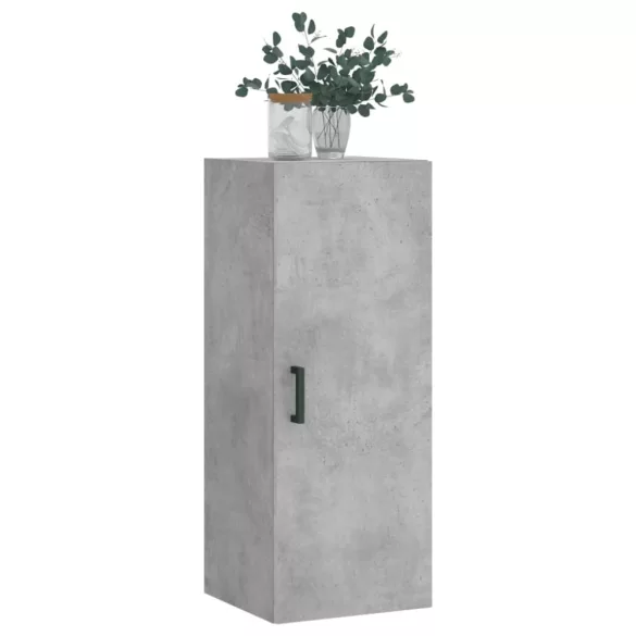 betonszürke fali szekrény 34,5 x 34 x 90 cm