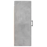 betonszürke fali szekrény 34,5 x 34 x 90 cm
