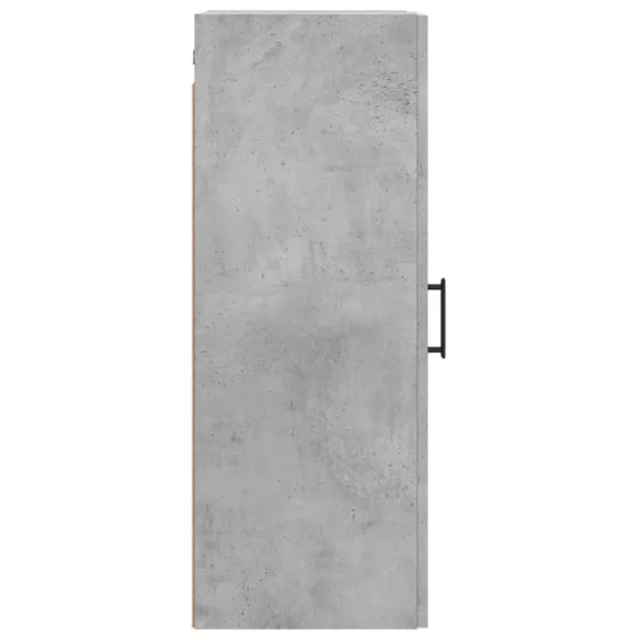 betonszürke fali szekrény 34,5 x 34 x 90 cm