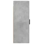 betonszürke fali szekrény 34,5 x 34 x 90 cm