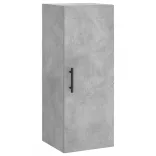 betonszürke fali szekrény 34,5 x 34 x 90 cm