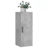 betonszürke fali szekrény 34,5 x 34 x 90 cm