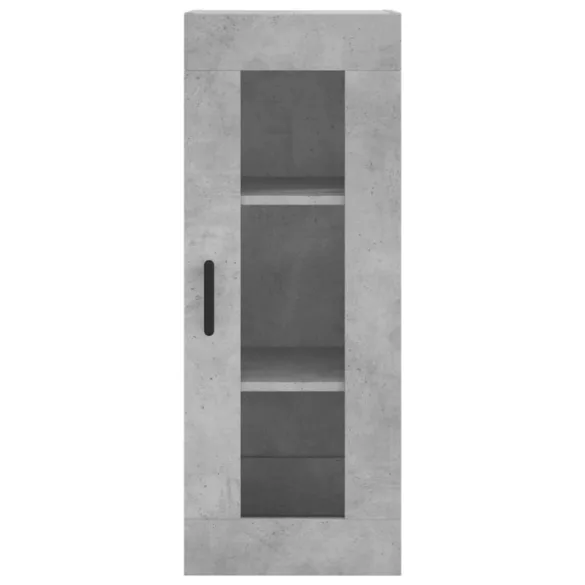 betonszürke fali szekrény 34,5 x 34 x 90 cm