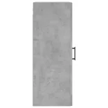 betonszürke fali szekrény 34,5 x 34 x 90 cm