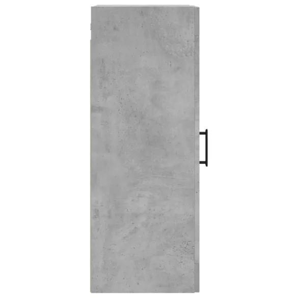 betonszürke fali szekrény 34,5 x 34 x 90 cm