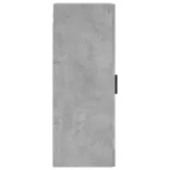 betonszürke fali szekrény 34,5 x 34 x 90 cm