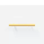 fehér szerelt fa TV-szekrény 150 x 35 x 55 cm