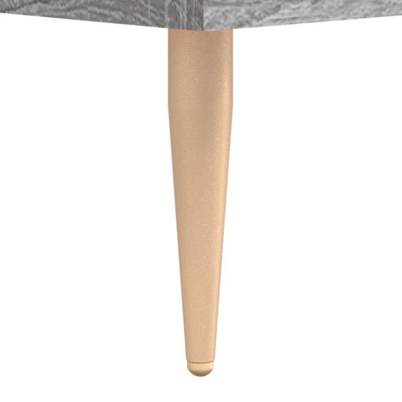 szürke sonoma színű szerelt fa TV-szekrény 150x36x50 cm