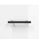 fehér magasfényű szerelt fa TV-szekrény 150x36x30 cm