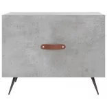 2 db betonszürke szerelt fa dohányzóasztal 50 x 50 x 40 cm