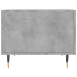 2 db betonszürke szerelt fa dohányzóasztal 50 x 50 x 40 cm