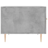 2 db betonszürke szerelt fa dohányzóasztal 50 x 50 x 40 cm
