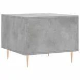 2 db betonszürke szerelt fa dohányzóasztal 50 x 50 x 40 cm