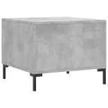 2 db betonszürke szerelt fa dohányzóasztal 50 x 50 x 40 cm