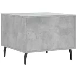 2 db betonszürke szerelt fa dohányzóasztal 50 x 50 x 40 cm