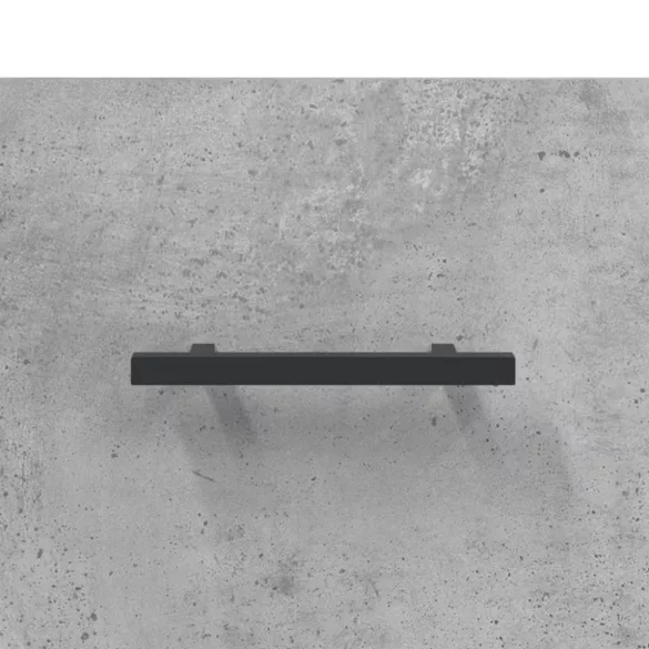 2 db betonszürke szerelt fa dohányzóasztal 50 x 50 x 40 cm