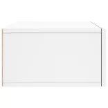 2 db fehér falra szerelhető éjjeliszekrény 35x35x20 cm