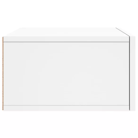 2 db fehér falra szerelhető éjjeliszekrény 35x35x20 cm