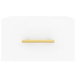 fehér falra szerelhető éjjeliszekrény 35 x 35 x 20 cm