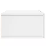 2 db fehér falra szerelhető éjjeliszekrény 35x35x20 cm