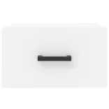 fehér falra szerelhető éjjeliszekrény 35 x 35 x 20 cm