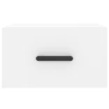 fehér falra szerelhető éjjeliszekrény 35 x 35 x 20 cm