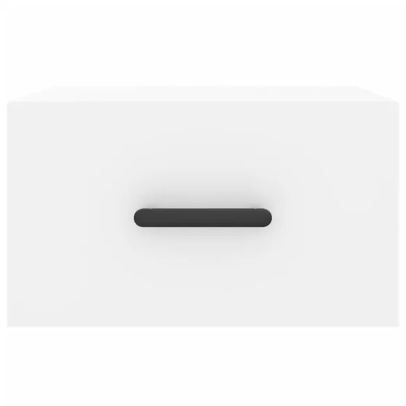 2 db fehér falra szerelhető éjjeliszekrény 35x35x20 cm