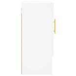 fehér szerelt fa faliszekrény 60 x 31 x 70 cm