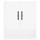 fehér szerelt fa faliszekrény 60 x 31 x 70 cm