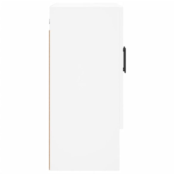 fehér szerelt fa faliszekrény 60 x 31 x 70 cm