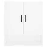 fehér szerelt fa faliszekrény 60 x 31 x 70 cm