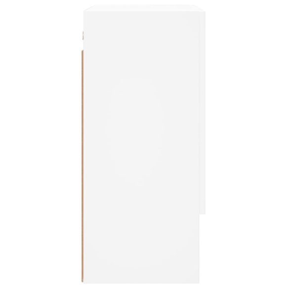 fehér szerelt fa faliszekrény 60 x 31 x 70 cm