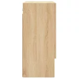 sonoma tölgy színű szerelt fa faliszekrény 60 x 31 x 70 cm