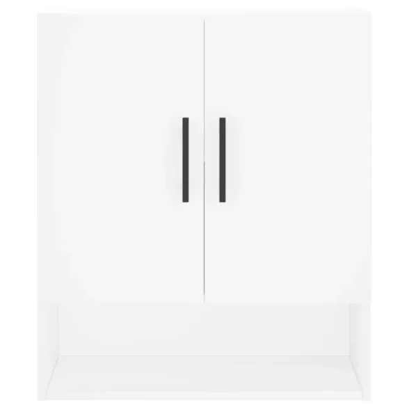 fehér szerelt fa faliszekrény 60 x 31 x 70 cm