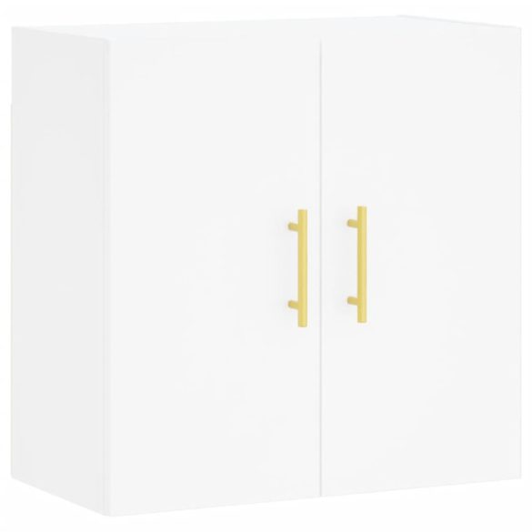 fehér szerelt fa faliszekrény 60 x 31 x 60 cm