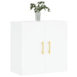 fehér szerelt fa faliszekrény 60 x 31 x 60 cm