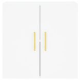 fehér szerelt fa faliszekrény 60 x 31 x 60 cm