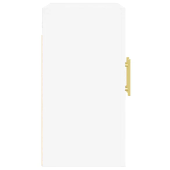 fehér szerelt fa faliszekrény 60 x 31 x 60 cm