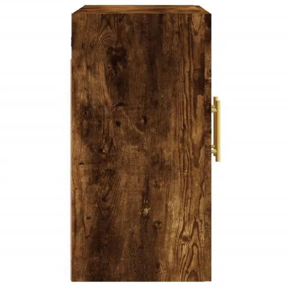 füstös tölgy színű szerelt fa faliszekrény 60 x 31 x 60 cm