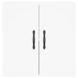 fehér szerelt fa faliszekrény 60 x 31 x 60 cm