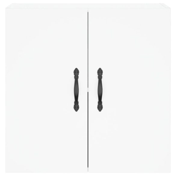 fehér szerelt fa faliszekrény 60 x 31 x 60 cm