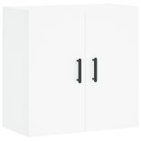 fehér szerelt fa faliszekrény 60 x 31 x 60 cm