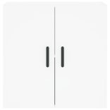 fehér szerelt fa faliszekrény 60 x 31 x 60 cm