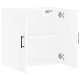 fehér szerelt fa faliszekrény 60 x 31 x 60 cm