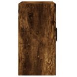 füstös tölgy színű szerelt fa faliszekrény 60 x 31 x 60 cm