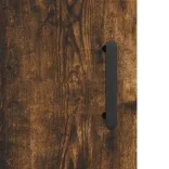 füstös tölgy színű szerelt fa faliszekrény 60 x 31 x 60 cm