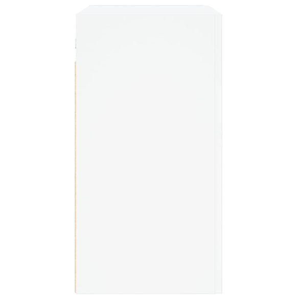 fehér szerelt fa faliszekrény 60 x 31 x 60 cm