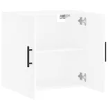 fehér szerelt fa faliszekrény 60 x 31 x 60 cm